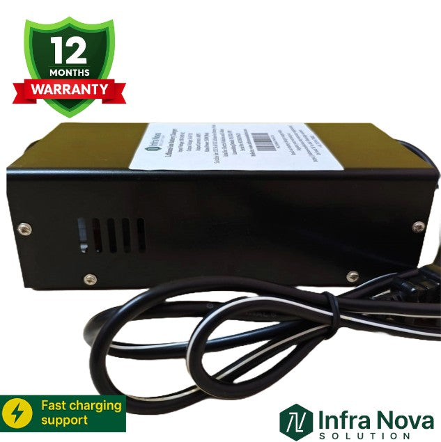 Infra Nova Lithium-Ion Battery Charger – 67.2V 6A