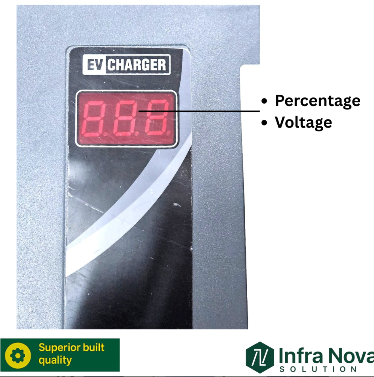 INS 67.2V6Amp Lithium-Ion Battery Charger With Display- 1 Year Warranty