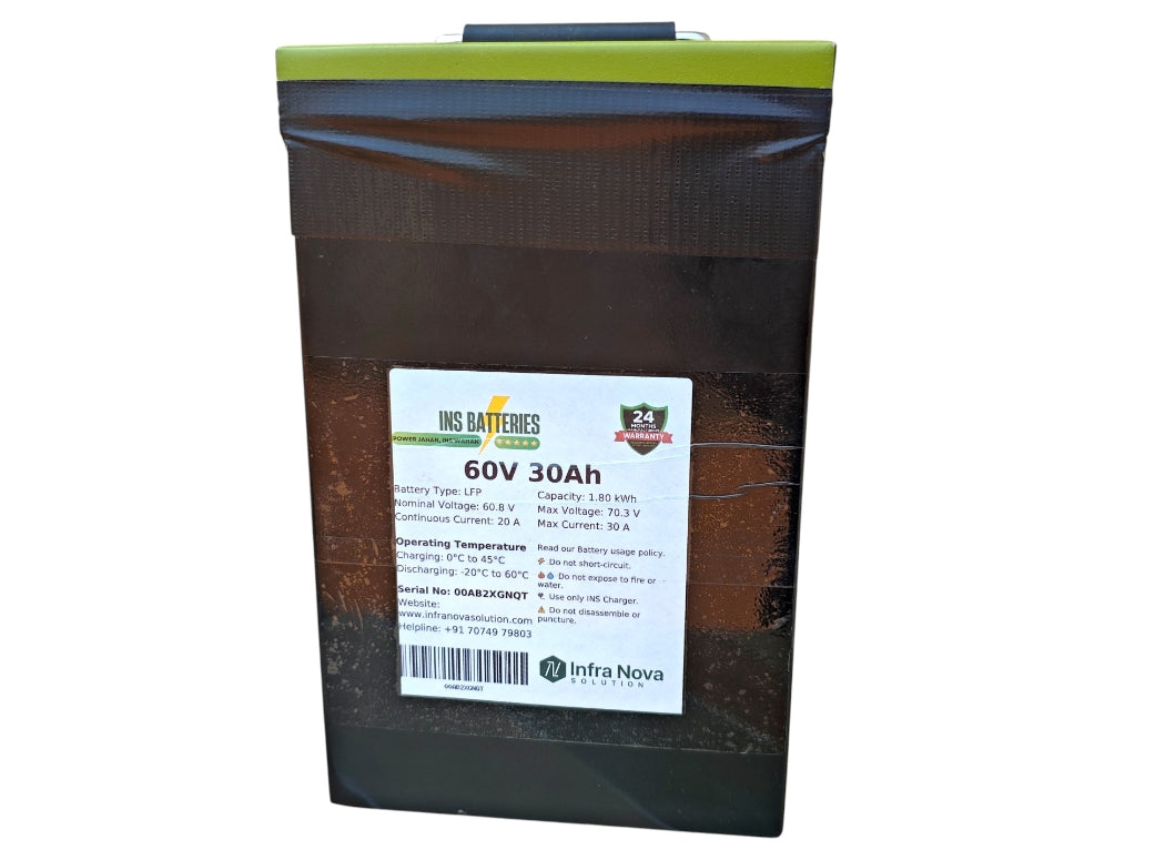 INS 60V 30Ah LPF Lithum Battery