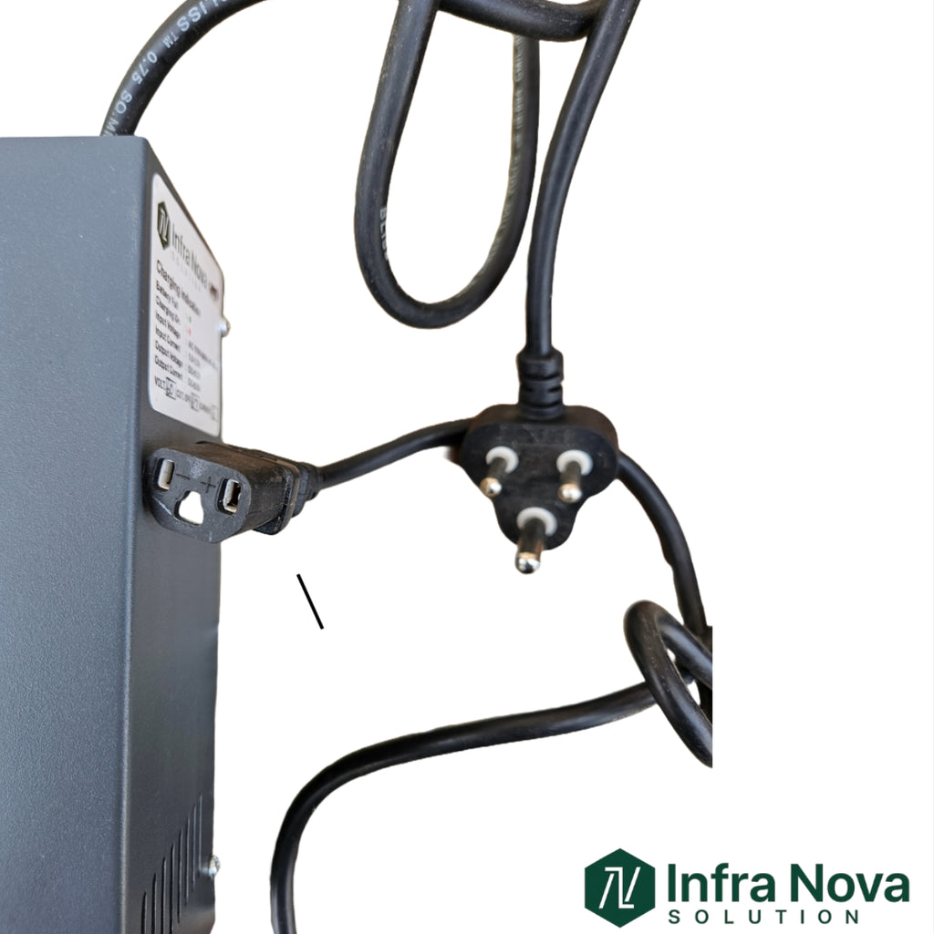 INS 84V 6A Lithium-Ion Battery Charger with Display | 1 Year Warranty