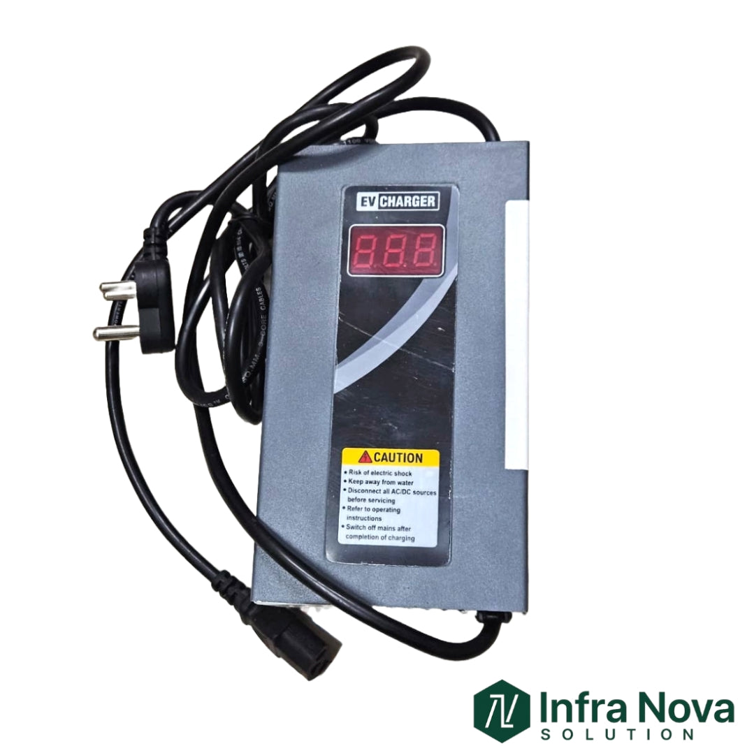 INS 58.8V 6A Lithium-Ion Battery Charger with Display