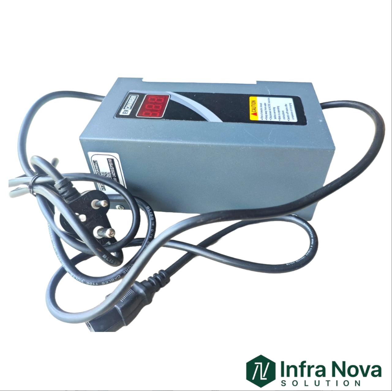 INS 84V 6A Lithium-Ion Battery Charger with Display | 1 Year Warranty