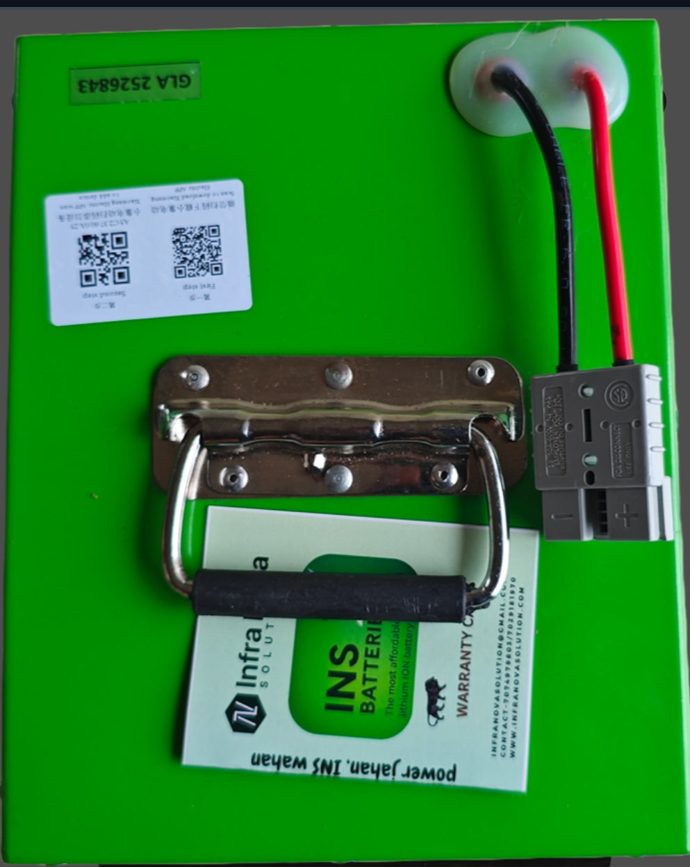 INS 60V 43Ah Lithium-Ion Battery